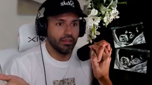 Preocupante reacción del Kun Agüero con la llegada de su próxima hija: ¿No está contento?