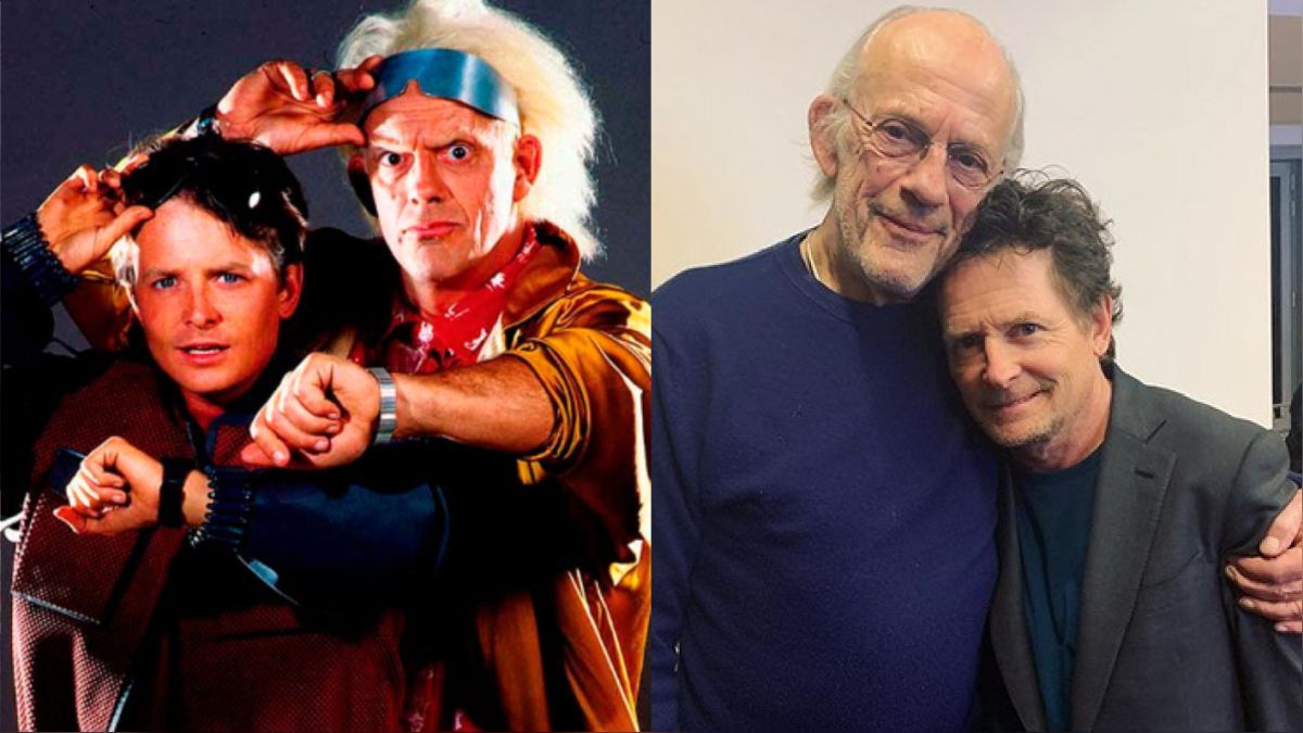 Volver al futuro: Michael Fox y Christopher Lloyd se reencuentran