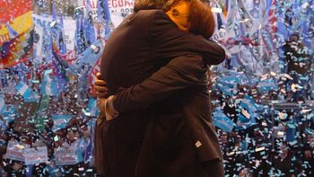 Néstor y Cristina Kirchner, en 2008