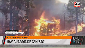 Córdoba: así quedaron Calamuchita y Potrero de Garay por los incendios