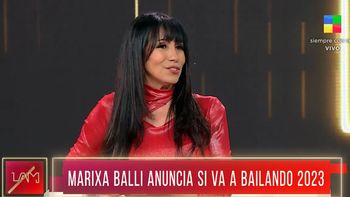 Marixa Balli le respondió en vivo a Marcelo Tinelli: ¿Se suma o no al Bailando 2023?