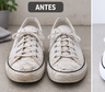 Ni bicarbonato ni VINAGRE: la COMBINACIÓN ideal para limpiar las ZAPATILLAS BLANCAS de tela y dejarlos como nuevos