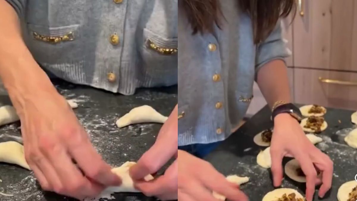 Costumbres argentinas: la estrella de Hollywood que se volvió viral haciendo empanadas (Foto: captura de video)