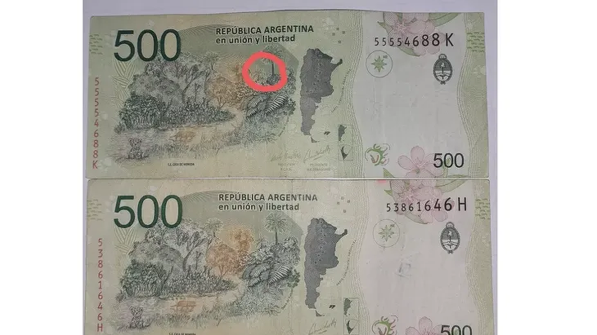 Ofrecen hasta $100 mil al suertudo propietario de este billete de $500