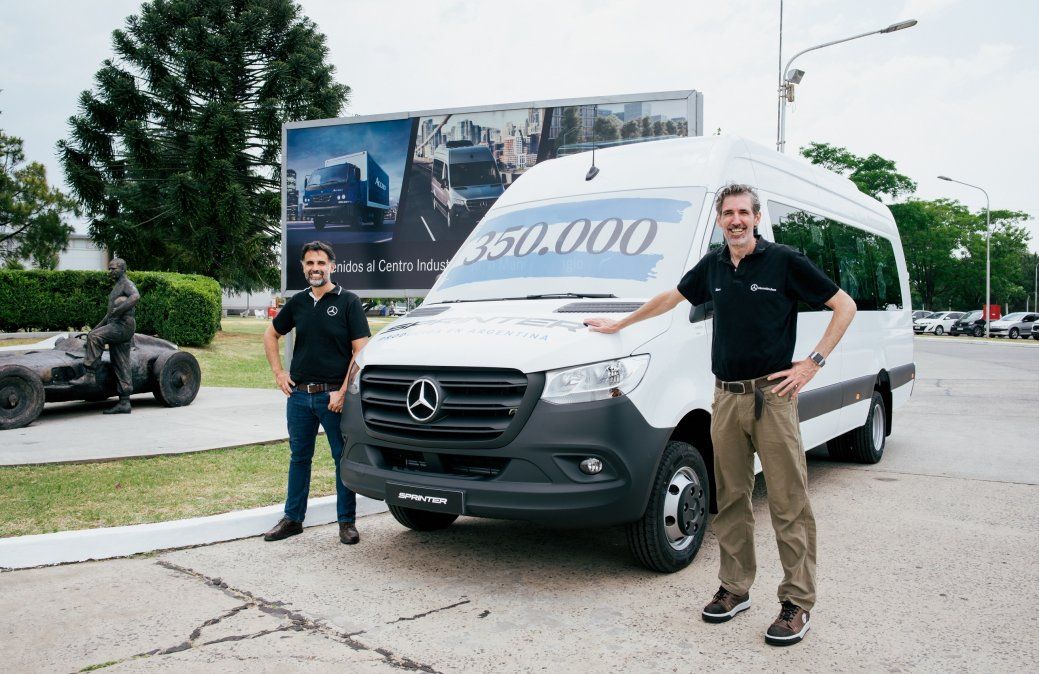 Mercedes-Benz celebra la producción Argentina de 350.000 Sprinter