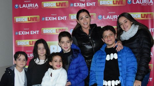 Famosos con sus hijos y un fin de semana a puro juego