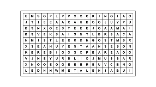 Encontrá la frase escondida: un desafío visual con una cita célebre de 12 palabras