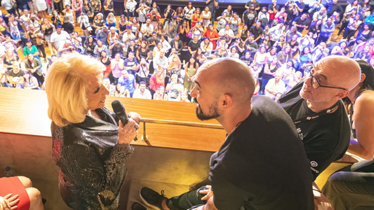 Las fotos de Mirtha Legrand en la despedida de Abel Pintos en Mar del Plata