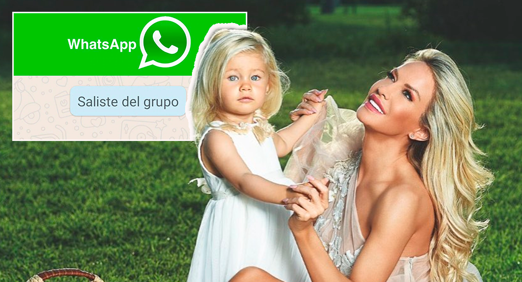 Qué dijo Luciana Salazar sobre los audios de Whastapp en el chat de mamis del jardín de Matilda