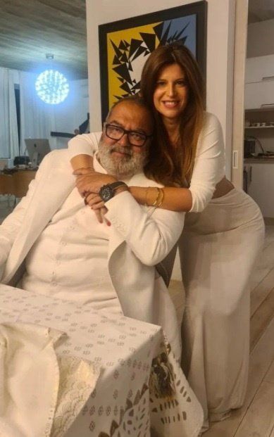 Jorge Lanata junto a su pareja, la abogada Elba Marcovecchio.