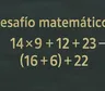 Desafío matemático: una mente brillante lo resuelve en menos de 10 segundos