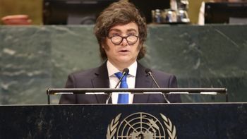Javier Milei hablará el miércoles en la Asamblea General de la ONU (Foto: Presidencia).