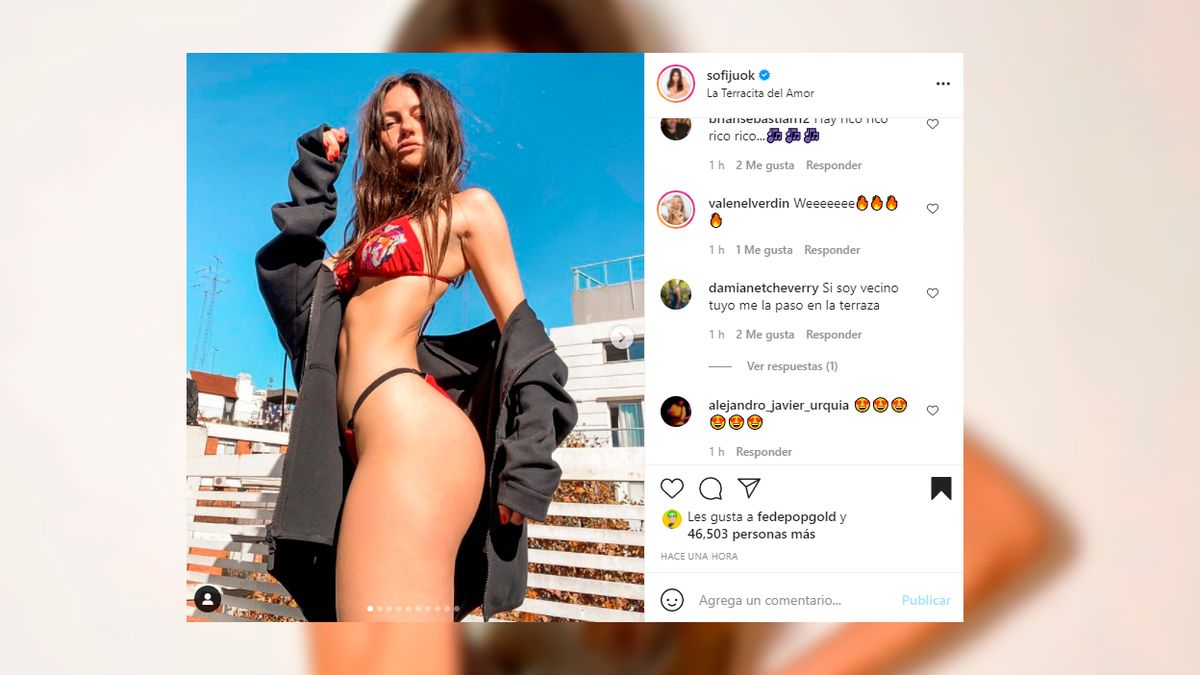 Sofía Jujuy Giménez enloqueció a sus vecinos.