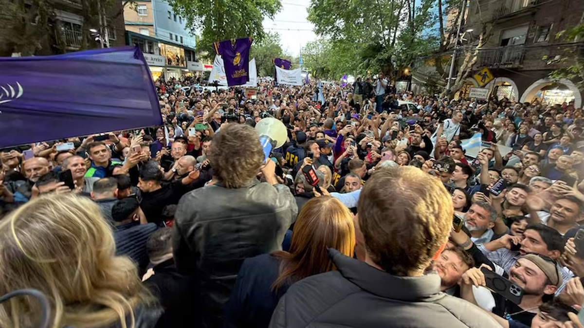 Javier Milei en el acto de Tres de Febrero: Estamos a mitad de camino, no aflojen