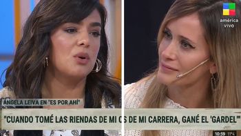 Las lágrimas de Julieta Prandi por la violencia que padeció Ángela Leiva