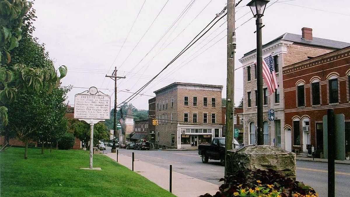 Imagen de Fayetteville en 2004. 