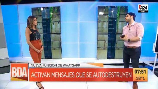 Whatsapp copió a Telegram y sumó los mensajes que se autodestruyen