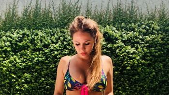 Barby Silenzi mostró su pancita de tres meses con una tierna foto