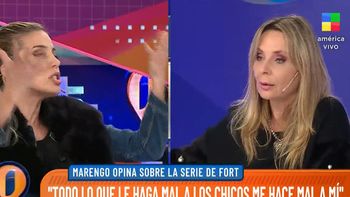 Fuerte cruce en Intrusos entre Virginia Gallardo y Evelyn Von Brocke por la serie de Ricardo Fort