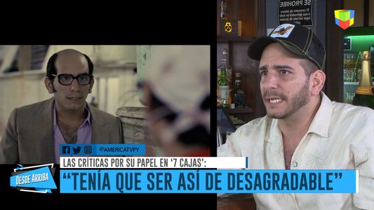 Nico García: Mi papel en 7 Cajas fue mi masterado en recibir palos