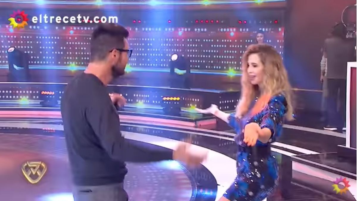 Guillermina Valdes y Marcelo Tinelli bailaron al ritmo de la cumbia en la pista de ShowMatch.