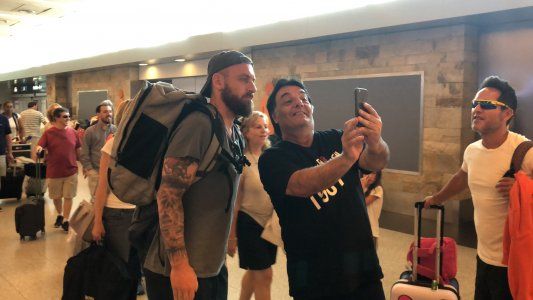 Daniele de Rossi ya se despidió de Boca y abandonó el país rumbo a Italia