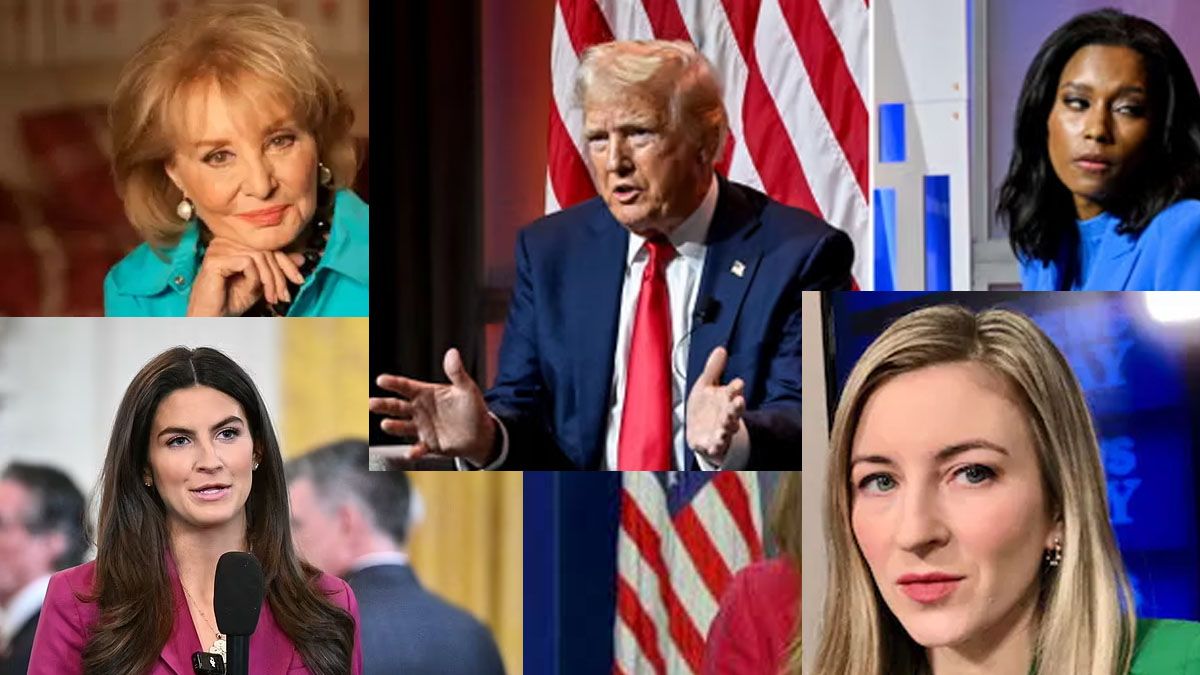 Trump, con problemas con mujeres del periodismo reconocidas en los Estados Unidos. (Foto: A24.com)