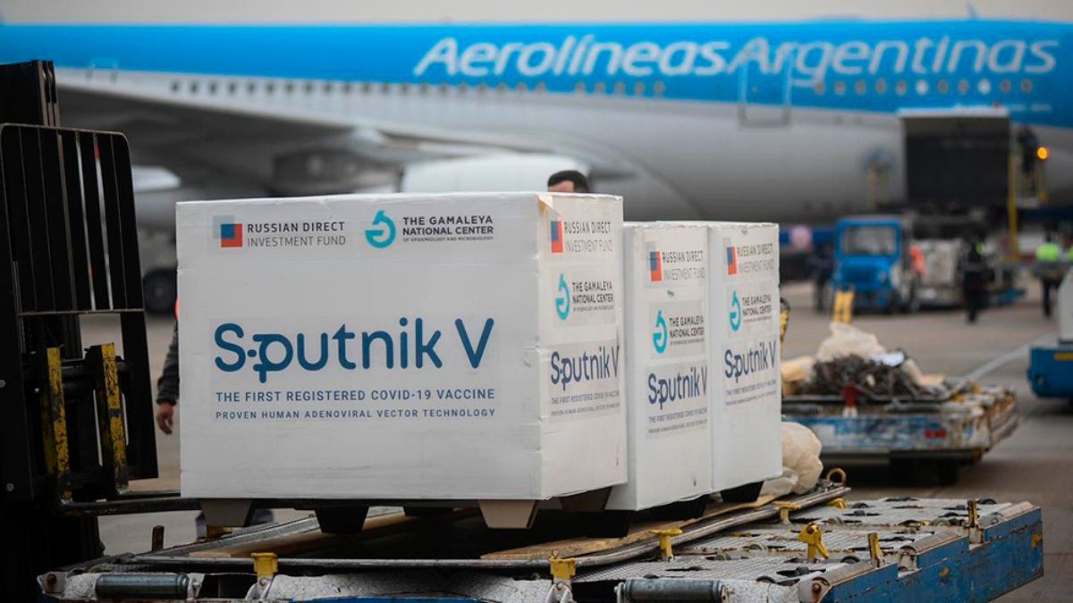 Las vacunas rusas Sputnik V son una de las más aplicadas en la Argentina.