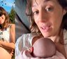 Mica Lapegüe reveló el momento conmovedor que vivió con su hija recién nacida