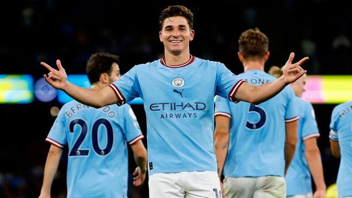 Julián Álvarez reveló qué jugadores del Manchester City lo sorprendieron