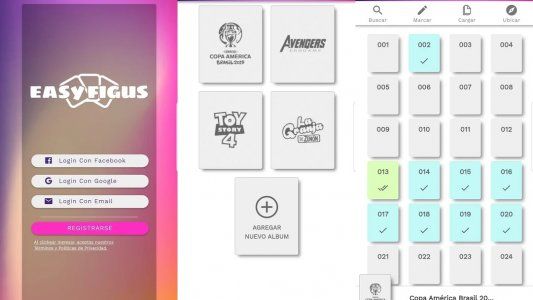 Cómo funciona la app para intercambiar figuritas y completar álbumes