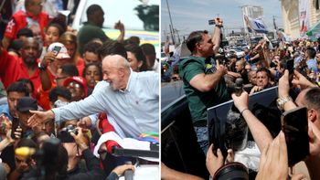 Brasil elige este domingo a su próximo presidente, con Lula da Silva y Flávio Bolsonaro como principales protagonistas (Foto: Reuters / A24).