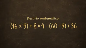 Desafío Matemático: este reto con paréntesis pone a prueba tu forma de resolver
