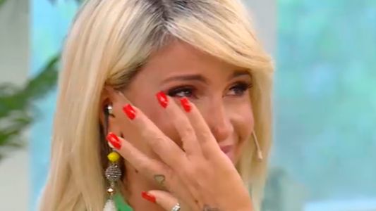 Flor Peña se quebró por el final de su programa en Telefe