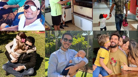 El día del padre de los famosos