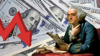 El dólar blue volvió a bajar y cerró a $467