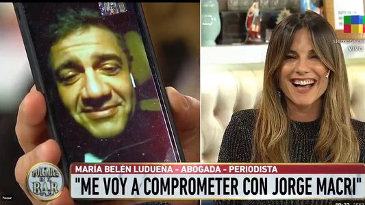La propuesta de boda de Jorge Macri a Belén Ludueña: ¡Al aire!