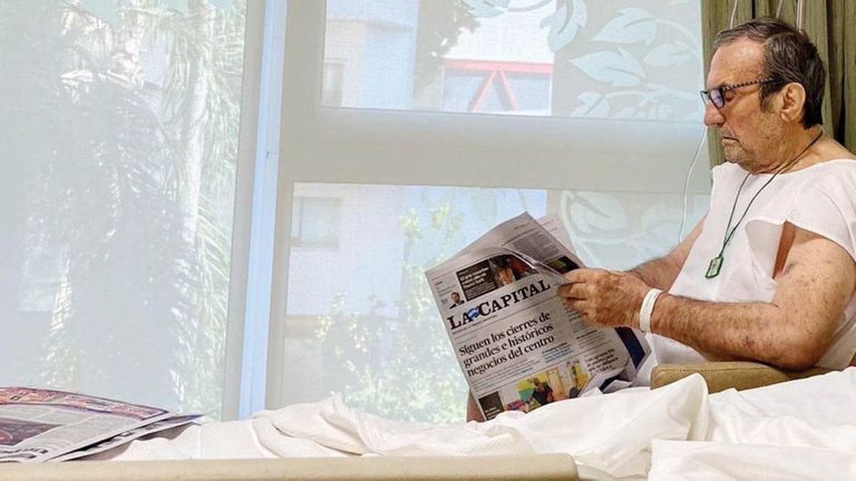 Carlos Reutemann sigue en terapia intensiva y comienza rehabilitación motora