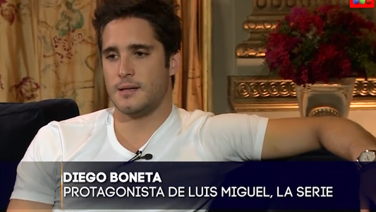 Diego Boneta habló sobre la segunda temporada de Luis Miguel y reveló el consejo que le dio el cantante