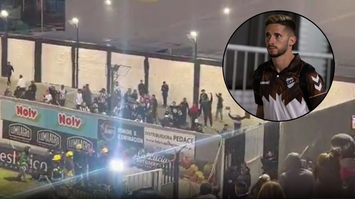 Incidentes en Estudiantes de Caseros-Chacarita: un jugador de Platense que estaba como espectador terminó internado