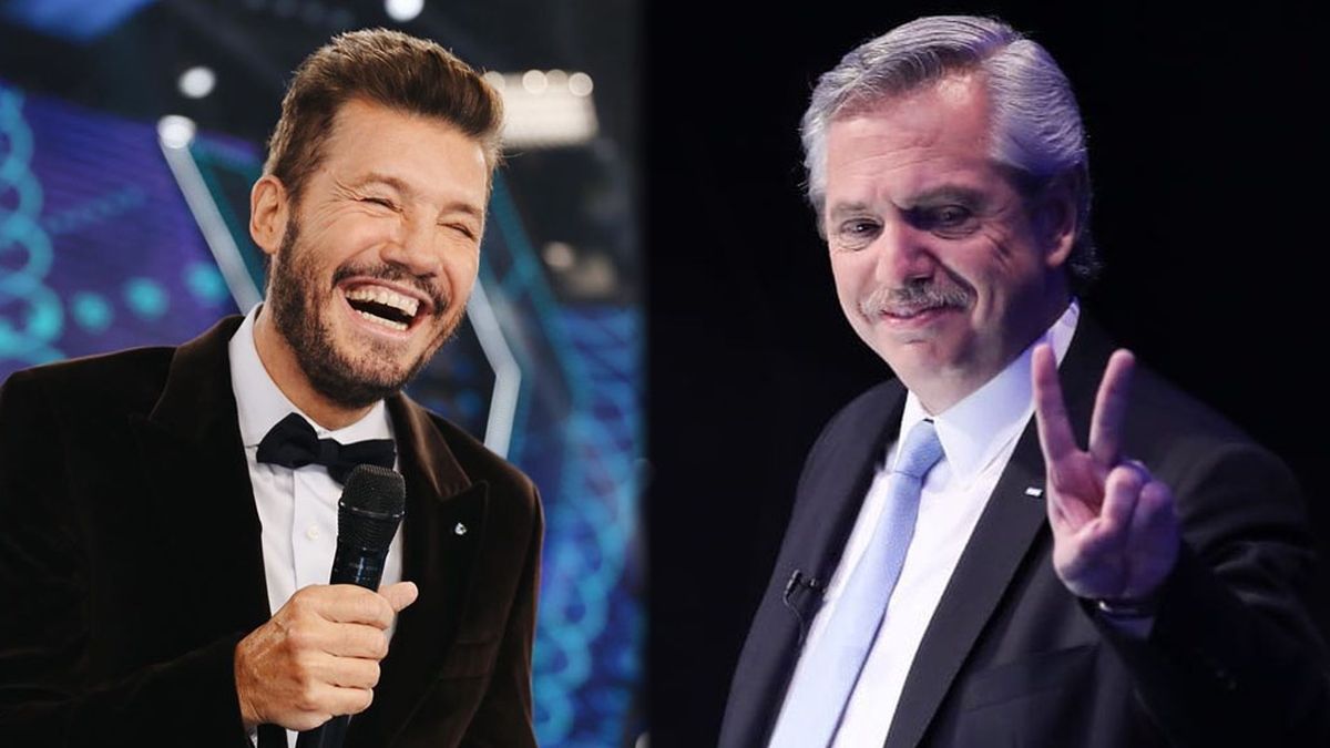 Marcelo Tinelli Alberto Fernández