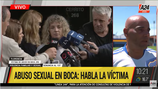 La denunciante del DT de fútbol femenino de Boca apuntó contra Ameal y Riquelme: No me cuidaron