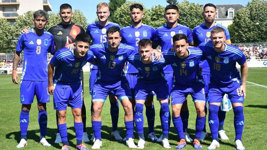 Con tres campeones del mundo, la Selección Argentina Sub 23 perdió su último amistoso antes de los Juegos Olímpicos