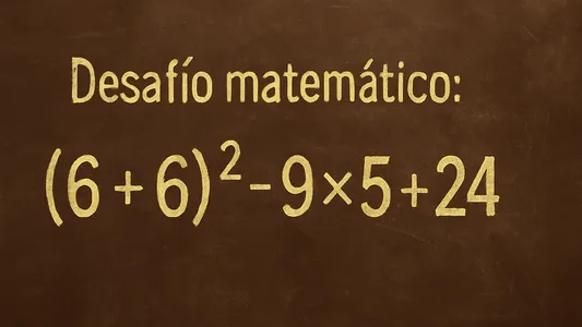 Desafío matemático: la cuenta parece fácil, pero muchos cometen un error frecuente