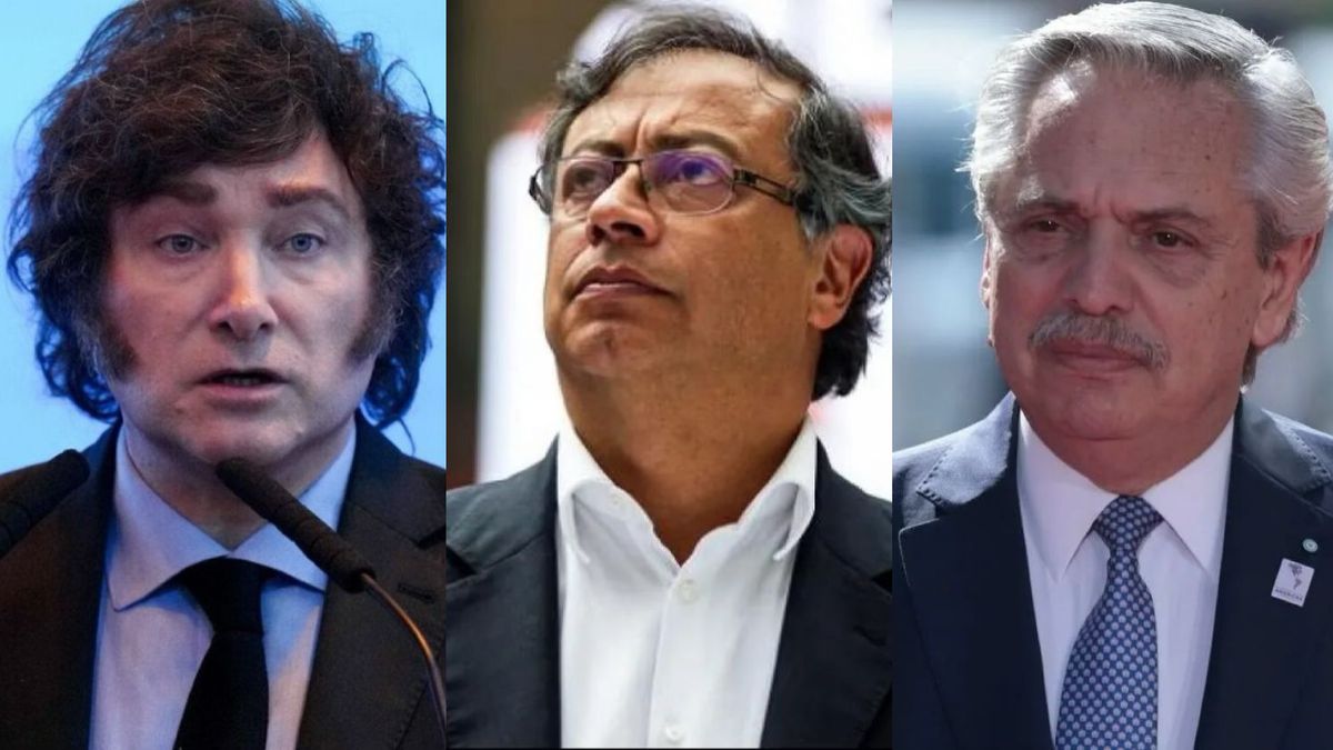 Alberto Fernández defendió a Gustavo Petro y cruzó a Javier Milei por el conflicto con Colombia (Foto: archivo)