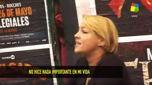 Escándalo callejero entre Tamara Paganini y un fotógrafo