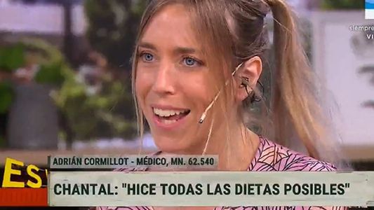 Chantal Abad: La angustia me hacía comer compulsivamente