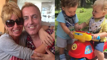 Tierna tensión entre Mirko y el hijo de Florencia Peña