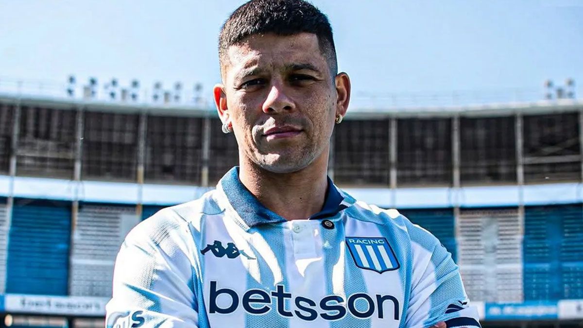 Marcos Rojo recibió el OK de la AFA y podrá jugar las tres competencias con Racing