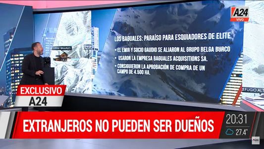 Exclusivo A24 | La Justicia investiga si el emir de Qatar compró 28.000 hectáreas en la Patagonia